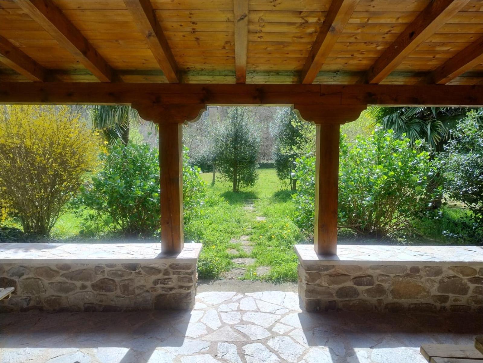 Amplia Y Comoda Casa De Piedra Con Porche Y Jardin San Roque de Ríomiera 외부 사진